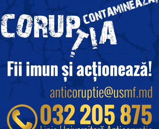 Corupția contaminează, fii imun și acționează!