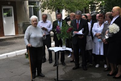 Inaugurarea basoreliefului in memoriam Valentina Halitov