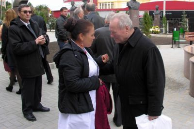 Inaugurarea savanților și medicilor iluștri