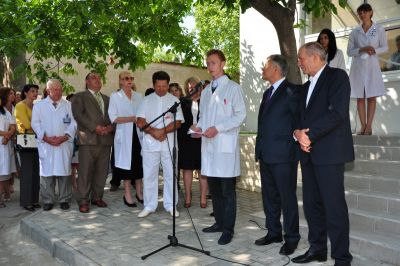 Inaugurarea aulei „Victor Gheţeul”