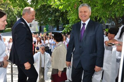 Inaugurarea aulei „Victor Gheţeul”