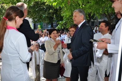 Inaugurarea aulei „Victor Gheţeul”