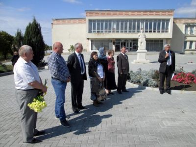 Inaugurare busturi la Baraboi